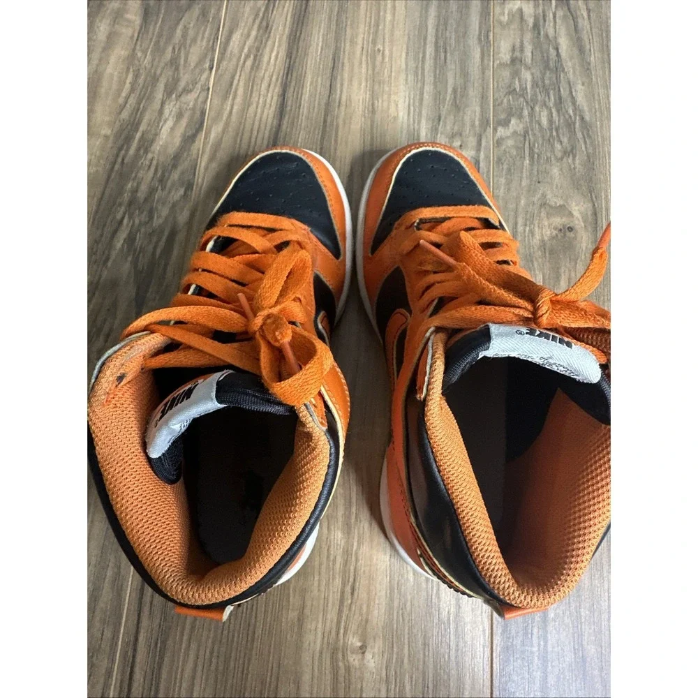 Nike Kids‎ Dunk High GS 'Halloween Pumpkin' Size 4Y DB2179 004